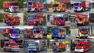 BEST OF EINSATZFAHRTEN 2020  Firescue112 [upl. by Epilihp]