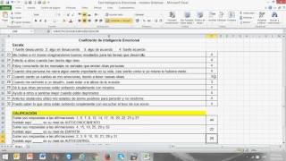 Tutorial Test de Inteligencia Emocional [upl. by Mclaurin]