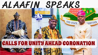 ALAAFIN OWOADE SPEAKS CALLS FOR UNITY AHEAD OF HIS CORONATION [upl. by Zimmermann]