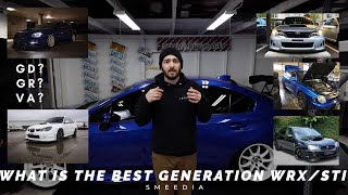 What is the Best Generation WRXSTI Differences and Changes Throughout the Years [upl. by Parsaye]