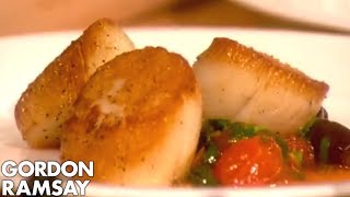 How to Cook Perfect Scallops Part 2  Gordon Ramsay [upl. by Matilda]