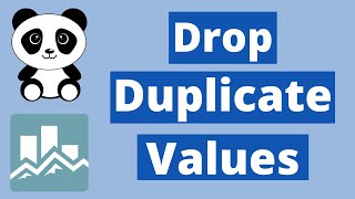 Drop  Remove duplicate data from pandas [upl. by Eberly]