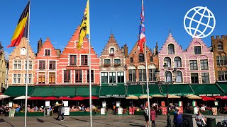 Historic Bruges Belgium Amazing Places 4K [upl. by Eudora]