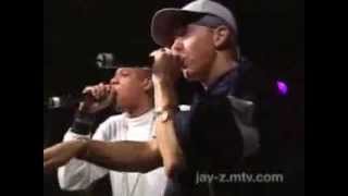 JayZ featuring Eminem  Renegade Live 2001 [upl. by Fennelly]