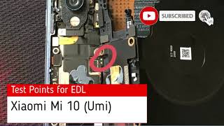 Xiaomi Devices Test Points for EDL  Redmi Note 10 Pro Mi 10 Redmi Note 9 Pro Mi 9T Pro Note 8 [upl. by Irrab]