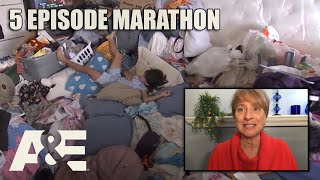 Hoarders Top Episodes MARATHON  Binge Them w Dorothy the Organizer Part 4  AampE [upl. by Yslek744]