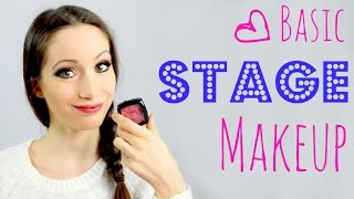 Basic Stage Makeup Tutorial [upl. by Attennot]