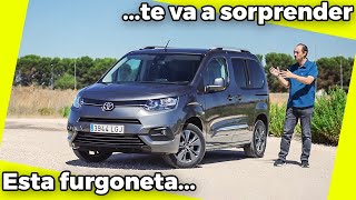 Esta furgoneta te va a sorprender  Prueba  Review Toyota Proace City 2021 [upl. by Anilek]