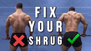 9 Shrug Mistakes and How to Fix Them [upl. by Elletsirhc]