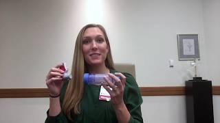 How to Use MDI Inhaler with Spacer Part 2 [upl. by Caton]