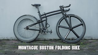 MONTAGUE BOSTON FOLDING BIKE [upl. by Anner]