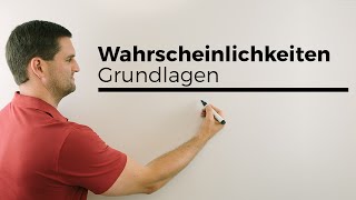 Wahrscheinlichkeiten Grundlagen  Mathe by Daniel Jung [upl. by Eitsyrhc]