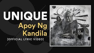 Unique Salonga  Apoy Ng Kandila Official Lyric Video [upl. by Nollad]