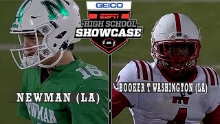 Booker T Washington LA vs Newman LA  ESPN Broadcast Highlights [upl. by Kerk492]