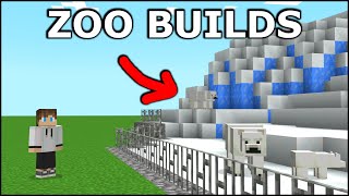 Minecraft Zoo How to Build a Zoo [upl. by Haikan]