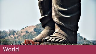 Monument to Indian politician is worlds tallest statue  FT [upl. by Alaehcim]