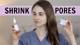 SHRINK YOUR PORES TIPS FROM A DERMATOLOGIST DR DRAY [upl. by Esilenna483]