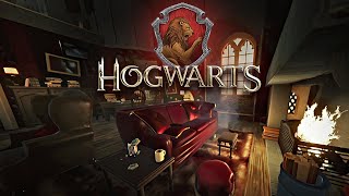 Gryffindor Common Room ◈ Harry Potter ASMR Ambience ◈ Immersive Walking inside Hogwarts [upl. by Petulah]