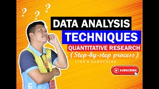 Data Analysis Techniques for Quantitative Research [upl. by Farlie]