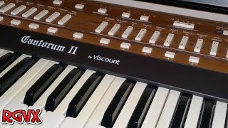 Rare Viscount Cantorum 2  II  Portable Organ Review [upl. by Efron63]