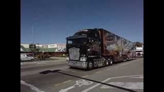 V8 Supercars Transporter Parade Townsville July 2012 [upl. by Bellanca]