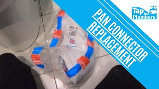 Toilet pan connector replacement [upl. by Hamish450]