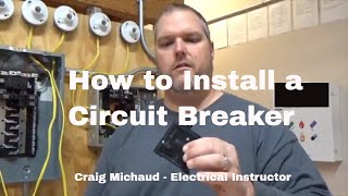 Installing a Circuit Breaker [upl. by Cinemod]