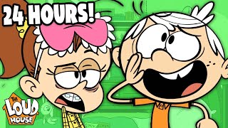 24 Hours Inside The Loud House 🏡  The Loud House [upl. by Sephira]