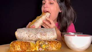 HOMEMADE BURRITOS  MUKBANG  ASMR [upl. by Audley]