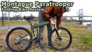 Montague Paratrooper Folding Bike Review [upl. by Arahset]