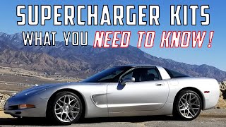 C5 Corvette Supercharger Kits Whats included how much  and should you install it yourself [upl. by Purvis628]