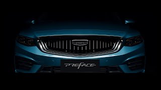 Geely PREFACE Production Car Reveal [upl. by Yortal]