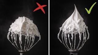 how to make STABLE french meringue [upl. by Irret706]