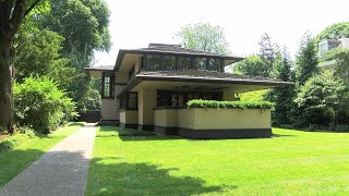 The Boynton House Tour a Frank Lloyd Wright home in Rochester [upl. by Riobard]