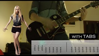 Avril Lavigne  Girlfriend Guitar Cover with Tabs [upl. by Ximenes]