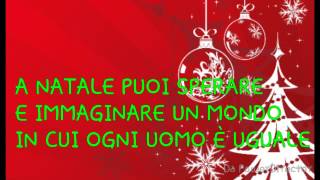 A NATALE PUOI RAP TESTO [upl. by Maryanne]