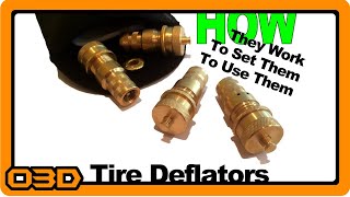 Tire Deflators  How They Work How to Use Them [upl. by Lleval]