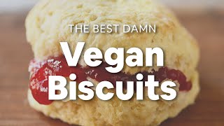 The Best Damn Vegan Biscuits  Minimalist Baker Recipes [upl. by Aleda]