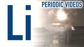 Lithium  Periodic Table of Videos [upl. by Lesley]