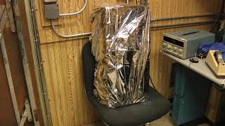 Testing Mylar Blanket for EMP Shielding [upl. by Benton]