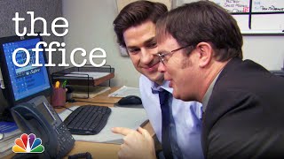 Jim and Dwight Prank Todd Packer  The Office [upl. by Ackler724]