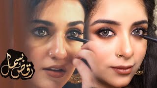 RaqseBismil Sarah Khan quotZohra Makeup Tutorial Step by Step [upl. by Annie]