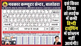 Hindi Typing Kaise Kare ll हिंदी टाइपिंग कैसे करे ll Basic Computer Course [upl. by Leirud197]