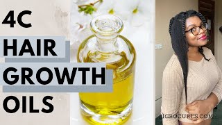 7 Best Oils for Natural 4c Hair Growth IGBOCURLS [upl. by Tiena]