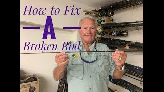 How to fix a broken Rod [upl. by Yolande]