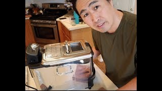 AllClad Clean Pro Deep Fryer 3 5L  Review [upl. by Bonnie994]