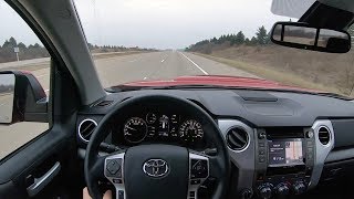 2019 Toyota Tundra 4x4 SR5 Double Cab  POV Review [upl. by Sinai]