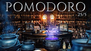 Hogwarts Potions Class 📚 POMODORO Study Session 255  Harry Potter Ambience 📚 Focus Relax amp Study [upl. by Stefan]