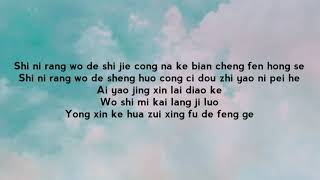 You dian tianlyrics Wang Su Long [upl. by Annaicul667]