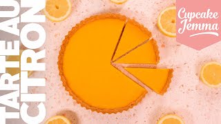 Tarte au Citron AKA Lemon Tart Recipe  Cupcake Jemma [upl. by Annamarie]